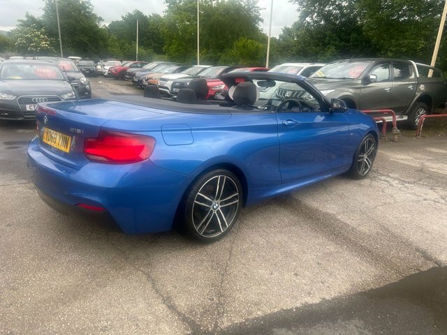 BMW 2 Series 2019 1.5 218I Gpf M Sport Convertible A YD69YNN Blue #3