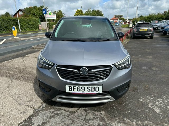 Vauxhall Crossland X 2019 1.2 Turbo Gpf Elite Nav Suv Grey #4