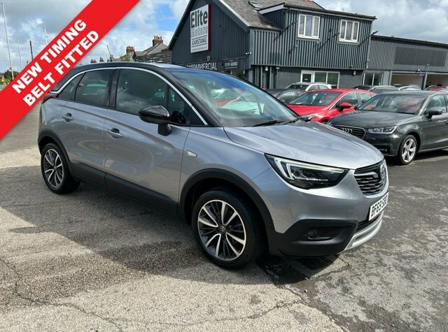 Vauxhall Crossland X 2019 1.2 Turbo Gpf Elite Nav Suv Grey