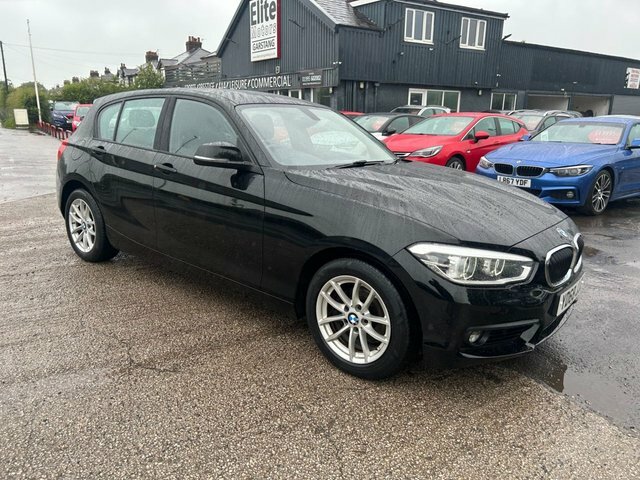 BMW 1 Series 2018 1.5 116D Se Business Hatchback Man YD68JJZ Black