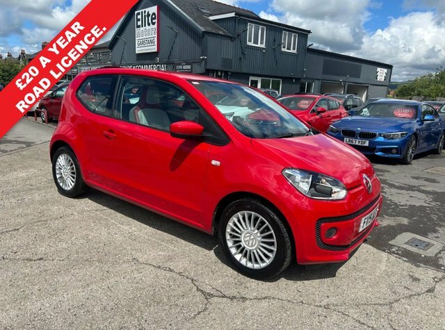 Volkswagen Up 2015 1.0 Bluemotion Tech High Up Hatchback Pe Red