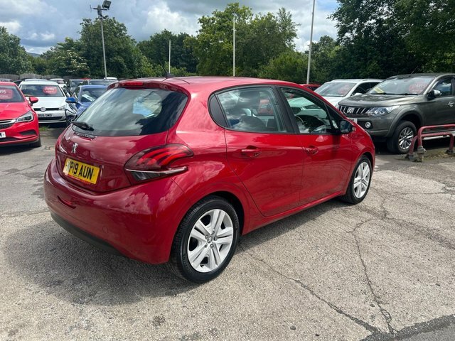 Peugeot 208 2019 1.2 Puretech Active Hatchback Manu Red #3