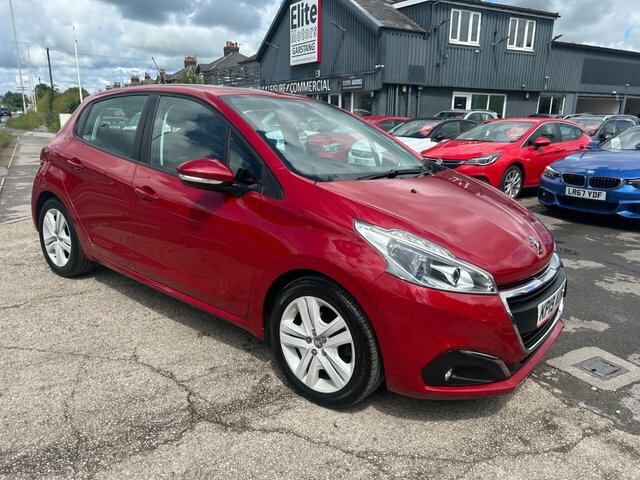 Peugeot 208 2019 1.2 Puretech Active Hatchback Manu Red