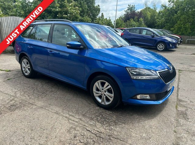 Skoda Fabia 2018 1.0 Tsi Se Estate Euro 6 S Blue