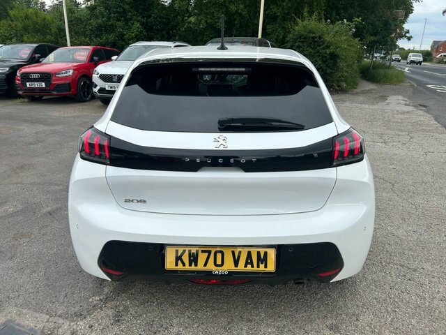 Peugeot 208 2020 1.2 Puretech Allure Premium Hatchback Pet White #3