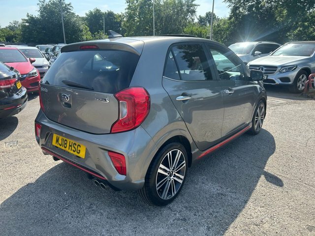 Kia Picanto 2018 1.25 Gt-line S Hatchback Eu MJ18HSG Silver #3
