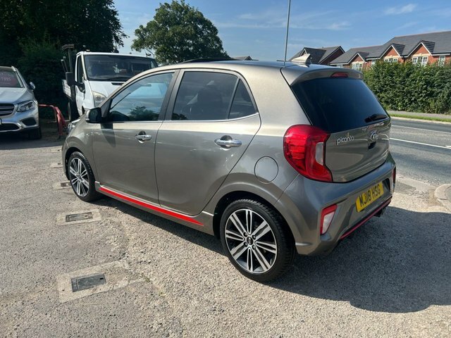 Kia Picanto 2018 1.25 Gt-line S Hatchback Eu MJ18HSG Silver #2