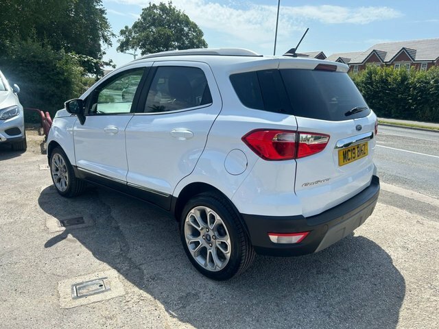 Ford Ecosport 2019 1.0T Ecoboost Gpf Titanium Suv Man MC19BKZ White #2