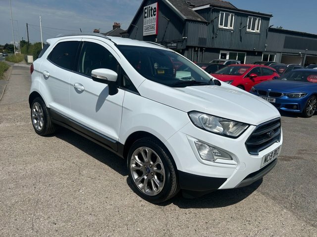 Ford Ecosport 2019 1.0T Ecoboost Gpf Titanium Suv Man White