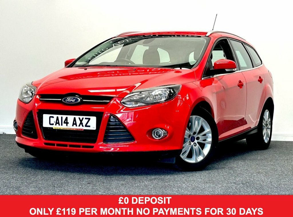 Ford Focus Estate Red