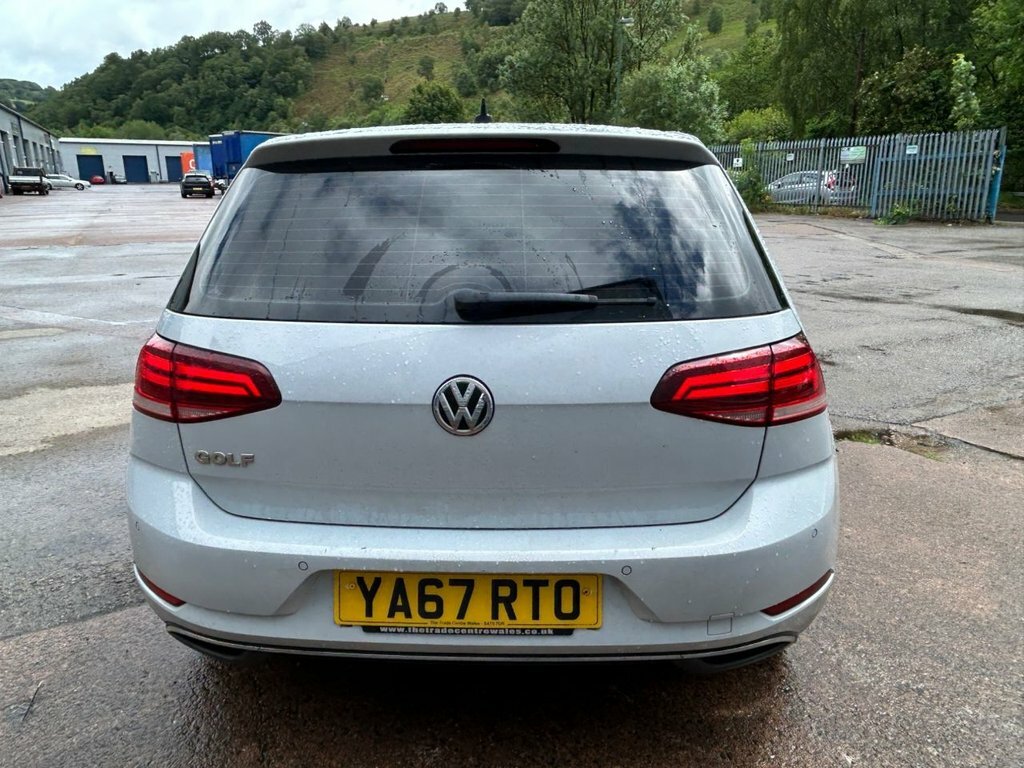 Volkswagen Golf 1.6L Se Nav YA67RTO Silver #5