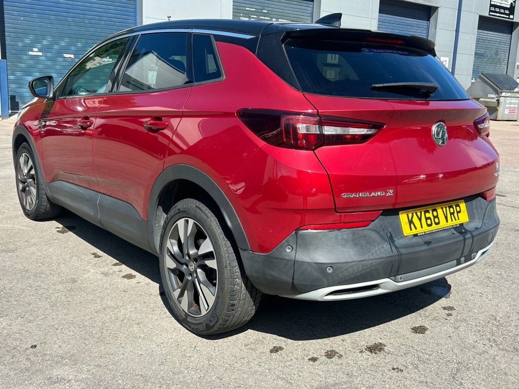 Vauxhall Grandland X 1.2L Sport Nav Red #5