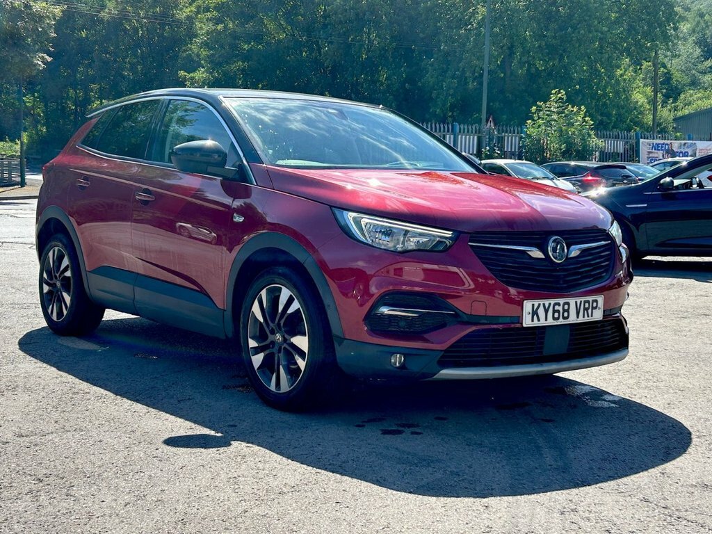 Vauxhall Grandland X 1.2L Sport Nav Red #2