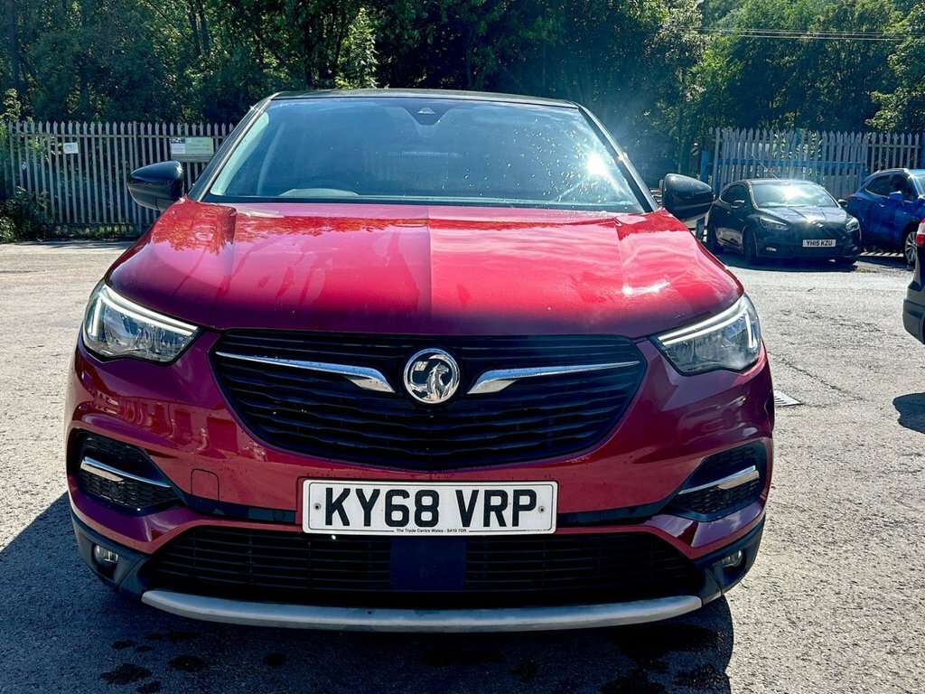 Vauxhall Grandland X 1.2L Sport Nav Red #3