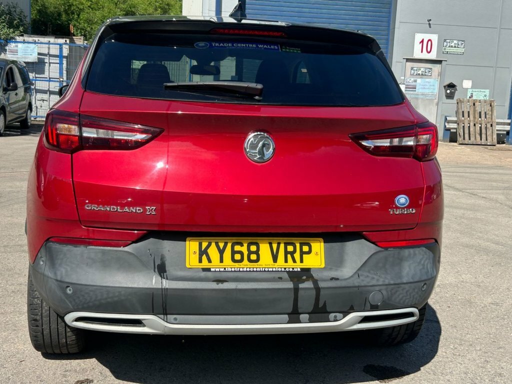 Vauxhall Grandland X 1.2L Sport Nav Red #4