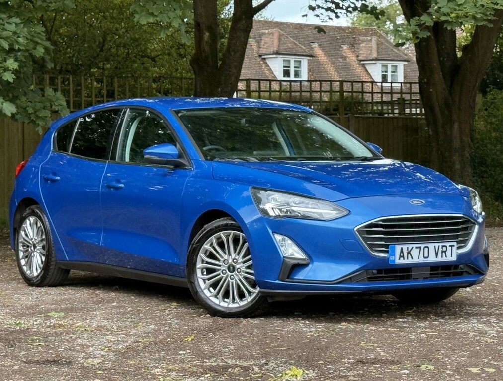 Ford Focus 1.0T Ecoboost Mhev Titanium X Edition Hatchback Pe Blue