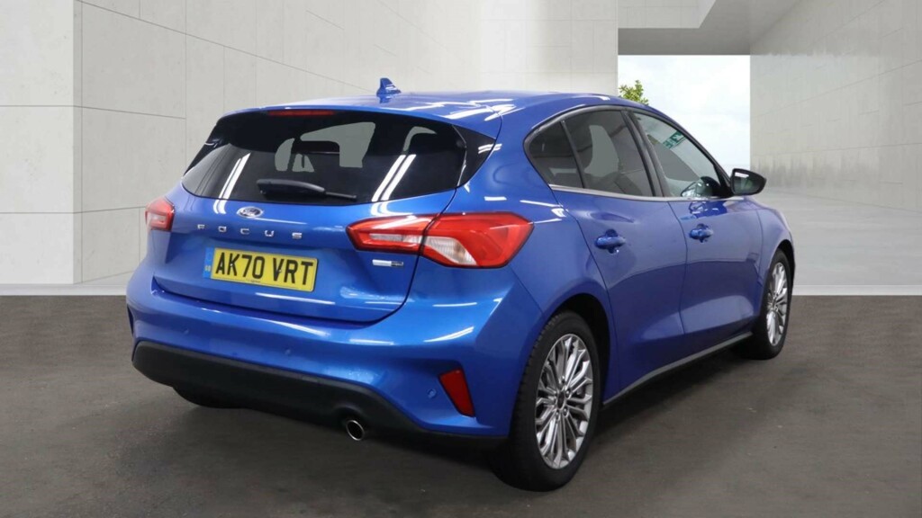 Ford Focus 1.0T Ecoboost Mhev Titanium X Edition Hatchback Pe Blue #4