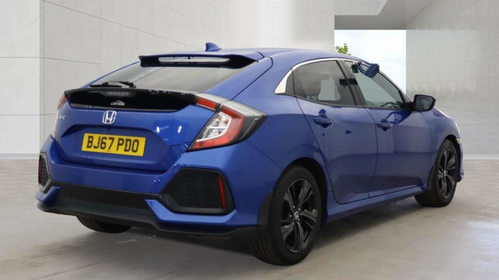 Honda Civic Vtec Turbo Sr Hatchback Euro 6 Ss Blue #4