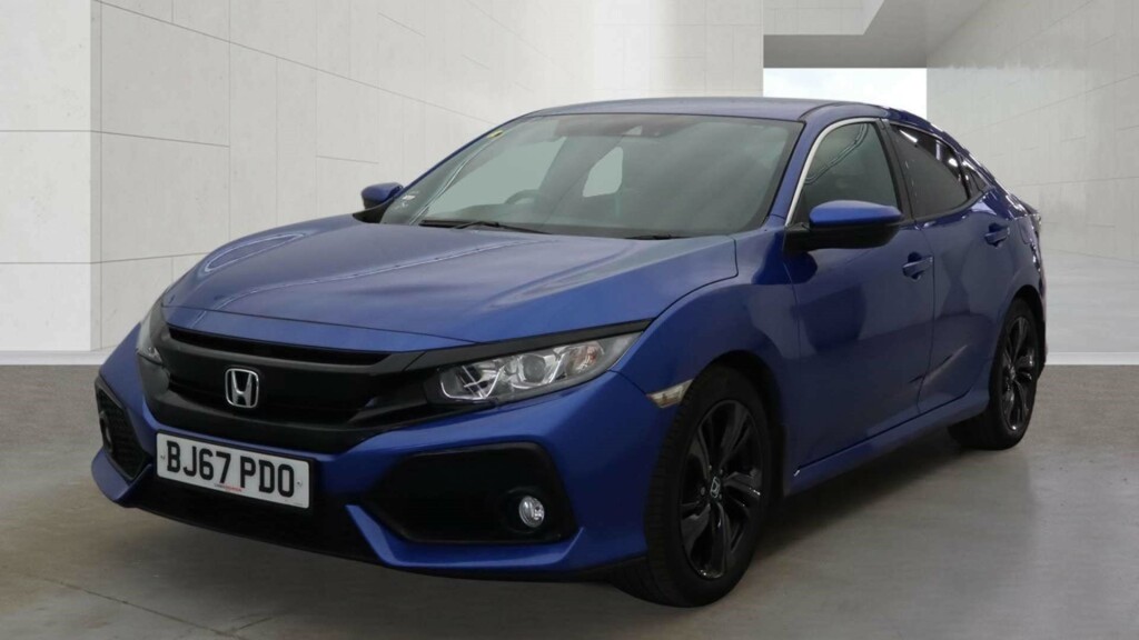 Honda Civic Vtec Turbo Sr Hatchback Euro 6 Ss Blue #2