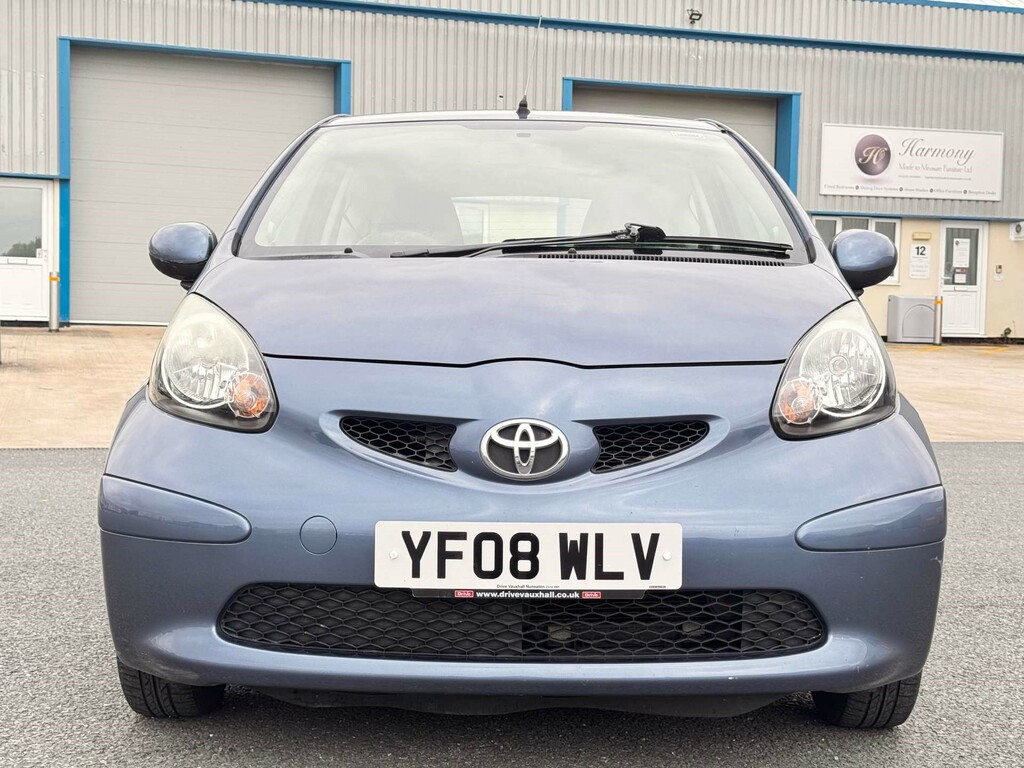 Toyota Aygo Blue Hatchback Multimode Euro 4 Blue