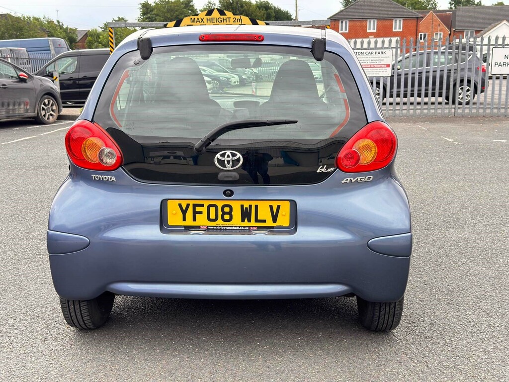 Toyota Aygo Blue Hatchback Multimode Euro 4 Blue #3