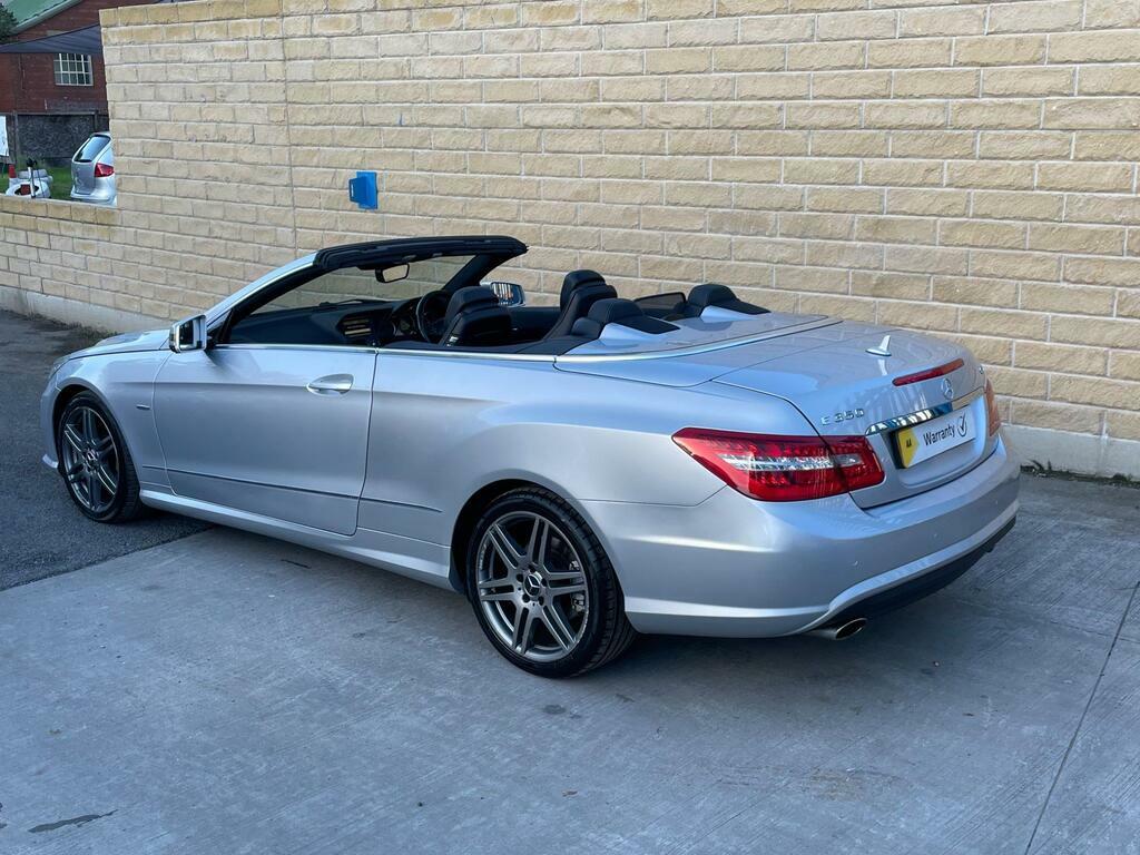Mercedes-Benz E Class 3.0 E350 Cdi V6 Blueefficiency Sport Cabriolet G-t Silver #5