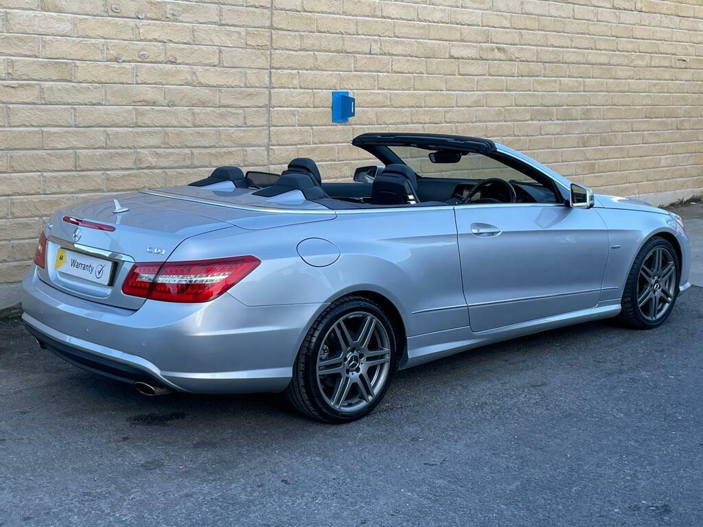 Mercedes-Benz E Class 3.0 E350 Cdi V6 Blueefficiency Sport Cabriolet G-t Silver #3