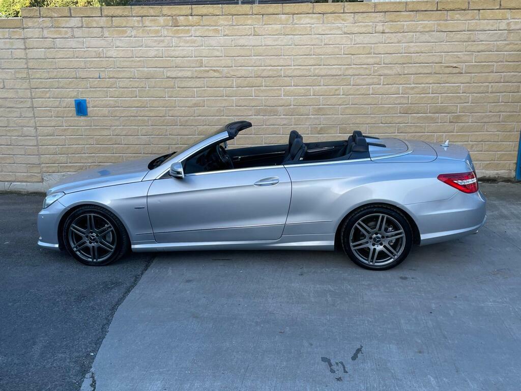 Mercedes-Benz E Class 3.0 E350 Cdi V6 Blueefficiency Sport Cabriolet G-t Silver #6