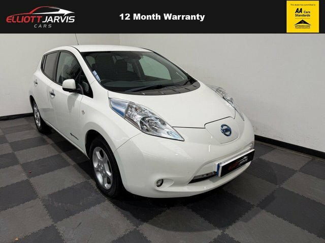 Nissan Leaf 30Kwh Acenta Hatchback 109 Bhp White