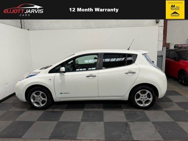 Nissan Leaf 30Kwh Acenta Hatchback 109 Bhp White #4