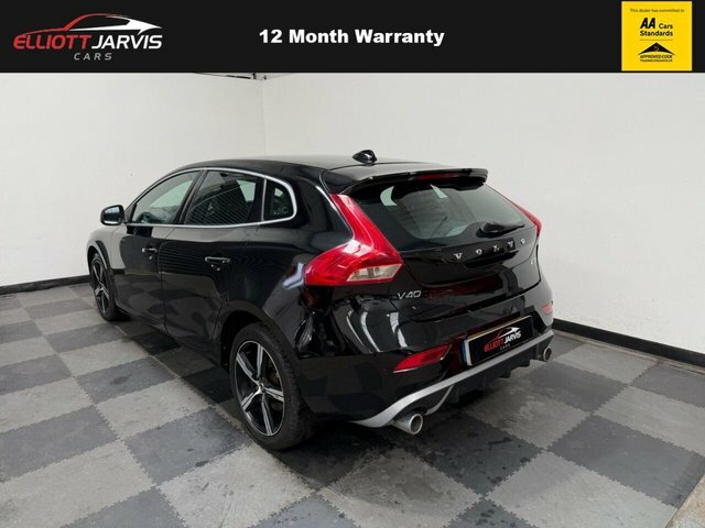 Volvo V40 2.0 T3 Gpf R-design Hatchback Eu YX68GKG Black #3
