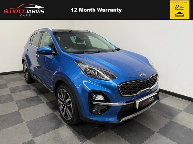 Kia Sportage 2.0 Crdi Ecodynamics 4 Suv Hybrid Blue