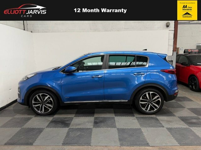 Kia Sportage 2.0 Crdi Ecodynamics 4 Suv Hybrid Blue #4