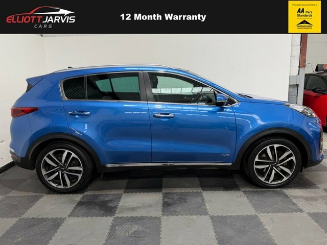 Kia Sportage 2.0 Crdi Ecodynamics 4 Suv Hybrid Blue #2