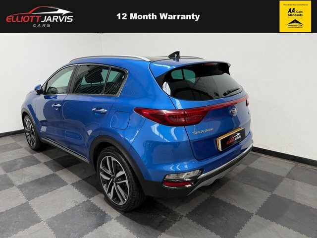 Kia Sportage 2.0 Crdi Ecodynamics 4 Suv Hybrid Blue #3