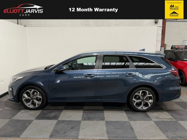 Kia Ceed 1.6 Crdi 3 Sportswagon Dct Euro 6 S S LD19XDT Blue #4