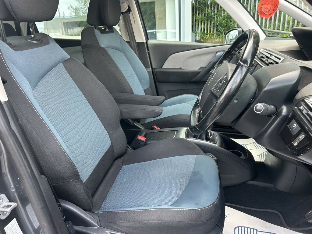 Citroen C4 Picasso Mpv 1.6 Bluehdi Feel 2017 Grey #2