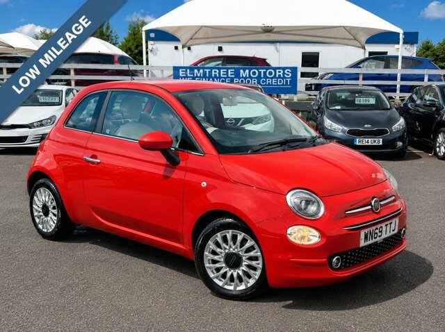 Fiat 500 1.2 Lounge Edition Hatchback Pink