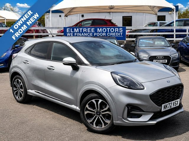 Ford Puma 1.0 Eco Boost Mild Hybrid - Mhev St Line Suv 5 D Silver
