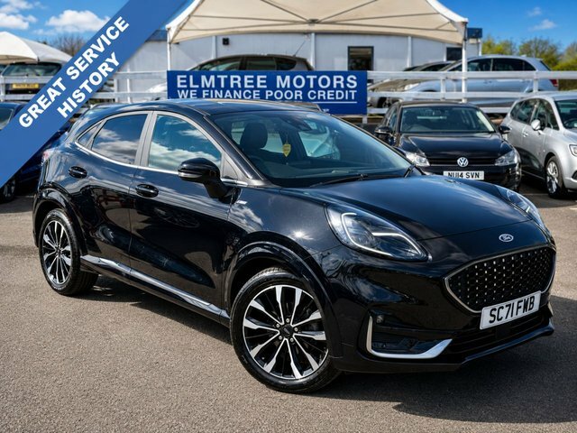 Ford Puma Vignale 1.0 Ecoboost Hybrid Mhev St Line Black