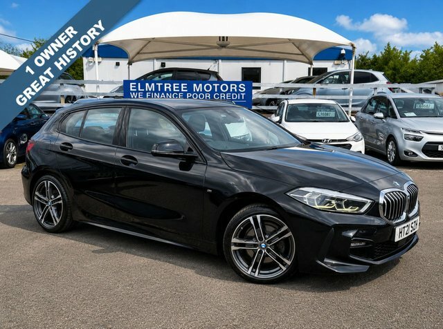 BMW 1 Series 118I 1.5 M Sport Lcp Hatchback Man Black
