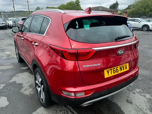 Kia Sportage 1.6 T-gdi Gt Line Suv Awd 4 YT66NVA Red #5