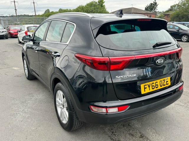 Kia Sportage Sportage 2 1.7 Turbo Crdi Suv Manu FY66OZE Black #6