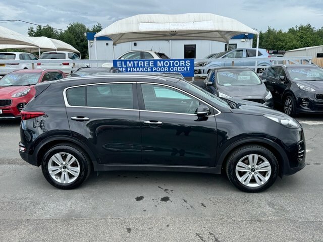 Kia Sportage Sportage 2 1.7 Turbo Crdi Suv Manu FY66OZE Black #4