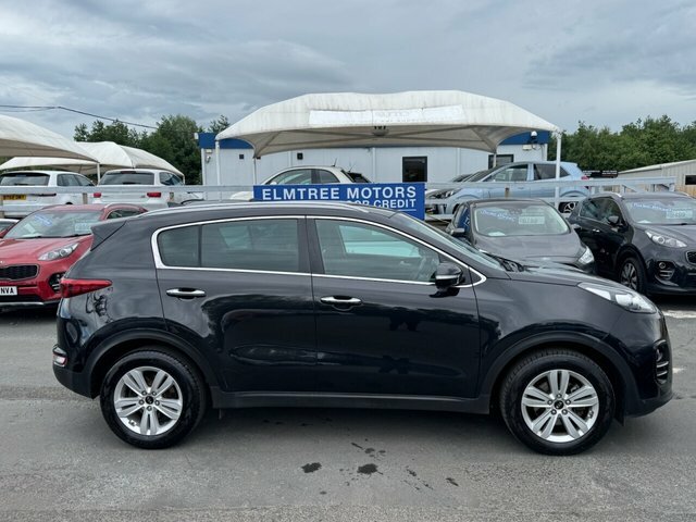 Kia Sportage Sportage 2 1.7 Turbo Crdi Suv Manu FY66OZE Black #3