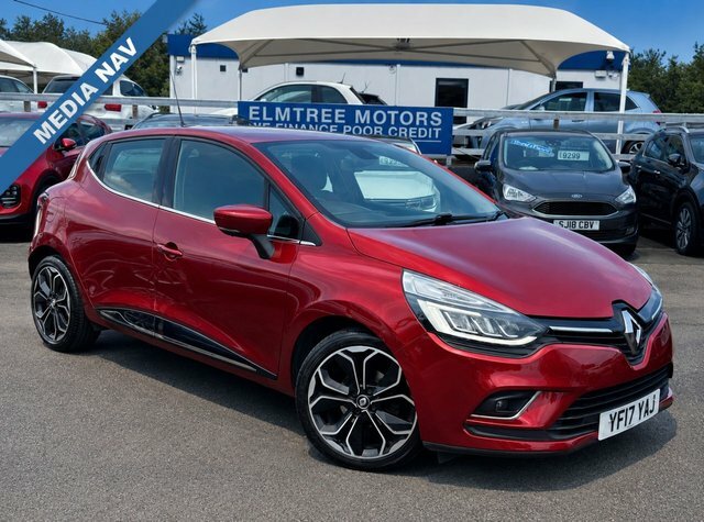 Renault Clio 0.9 Tce Dynamique S Sat Nav Hatc Red