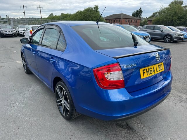 Skoda Rapid 1.2 Tsi Sport Hatchback Blue #4