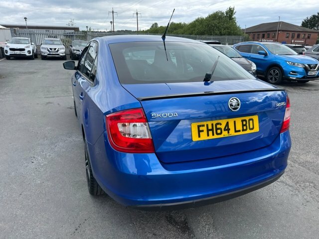 Skoda Rapid 1.2 Tsi Sport Hatchback Blue #6