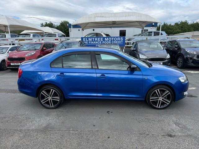 Skoda Rapid 1.2 Tsi Sport Hatchback Blue #3