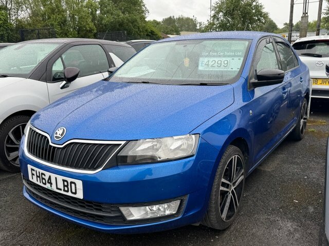 Skoda Rapid 1.2 Tsi Sport Hatchback Blue #3